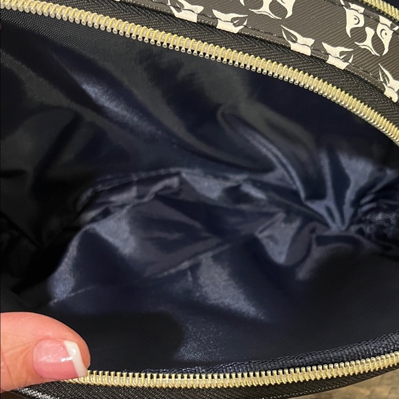 NWT - Dabney Lee - French Bulldogs Double Zippering Clutch Makeup Organizing - Picture 10 of 10